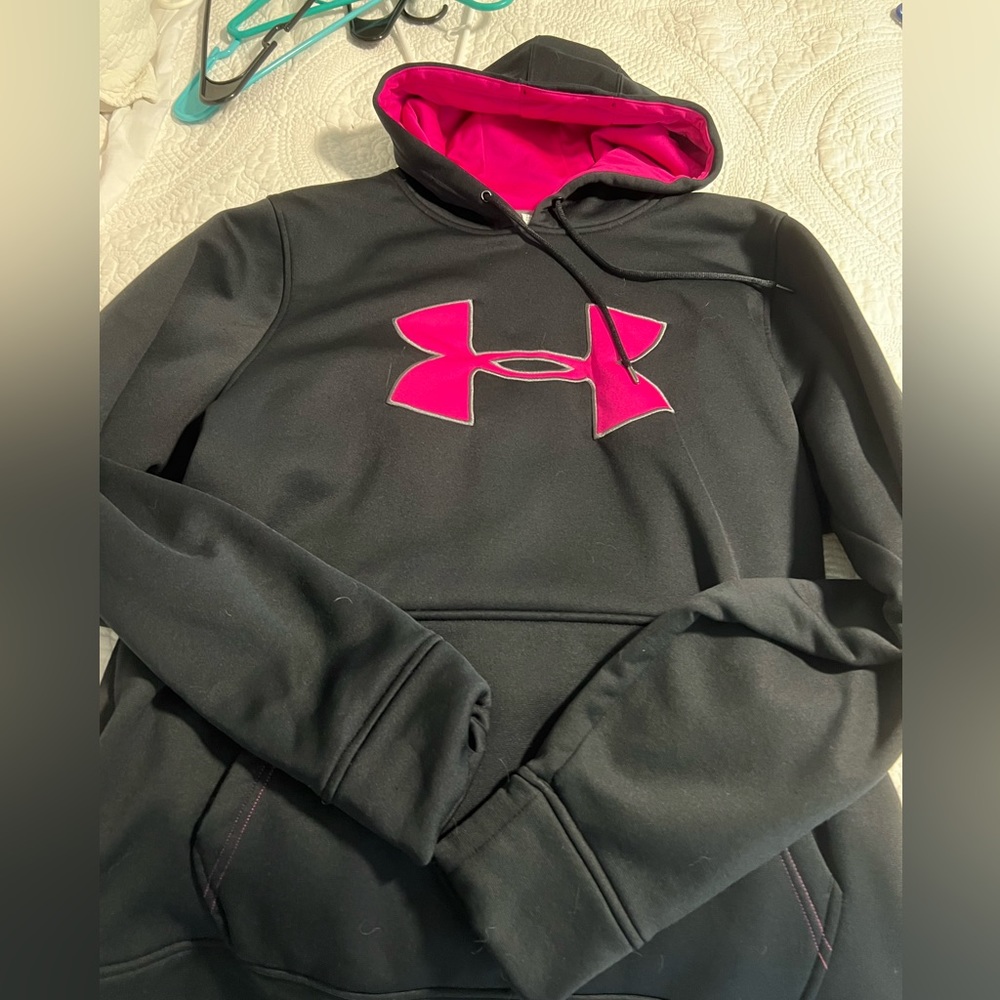 Under Armour hoodie.